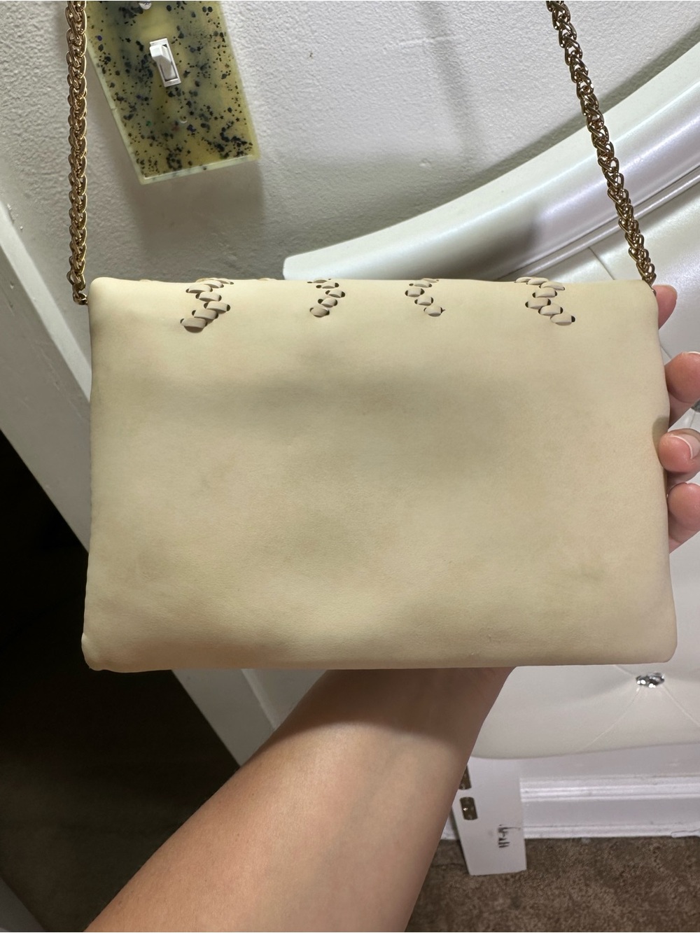 Free People Envelope Beige Crossbody Bag - Picture 3 of 8